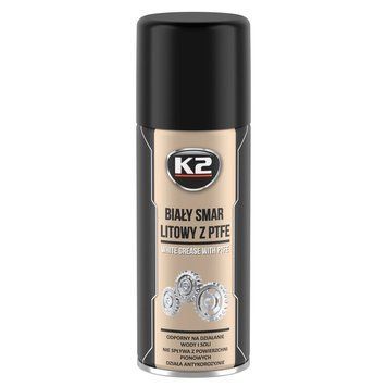 Мастило універсальне K2 PRO White PTFE рідке літієве біле 400 мл (W121) K20422 фото