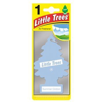 Ароматизатор для салону авто Little Trees "Літня бавовна" 5 г (78099) MT0085 фото