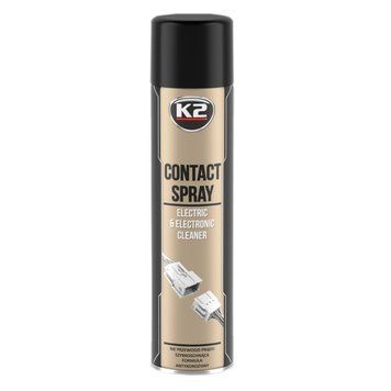 Очищувач для електроконтактів K2 Contact Spray прозоре аерозоль 600 мл (W1256) K20806 фото