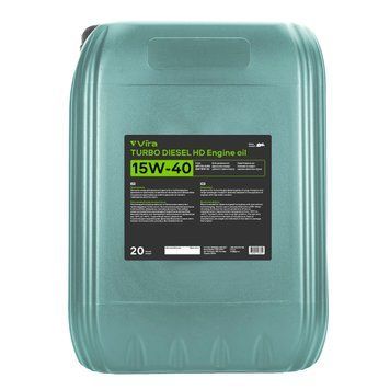 Олива моторна VIRA Turbo Diesel HD CD 15W-40 20 л (VI0395) VI0395 фото