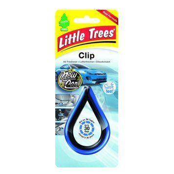 Ароматизатор для салону авто Little Trees Clip "Нове авто" 30 г (9748.1) MT0107 фото