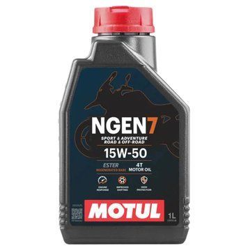 Олива моторна MOTUL NGEN 7 15W50 4T 1 л (111824) 110110 фото