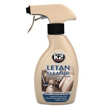 Очищувач-відновник для оббивки салону зі шкіри K2 Letan Cleaner 250 мл (K204) K20356 фото