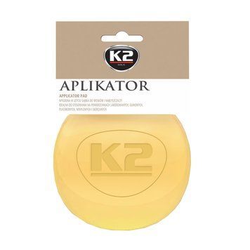 Губка-аплікатор K2 Gold Aplikator для восків та поліролів жовта ⌀ 10 см (L710) K20462 фото