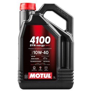 Олива моторна MOTUL 4100 Syn-nergy Spec 10W-40 5 л (112892) 110104 фото