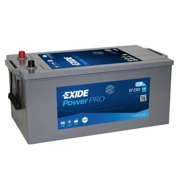 Акумулятор EXIDE Power PRO Heavy Duty 12V 235Ah 1300A L+ 518 мм х 279 мм х 240 мм (EF2353) 450061 фото