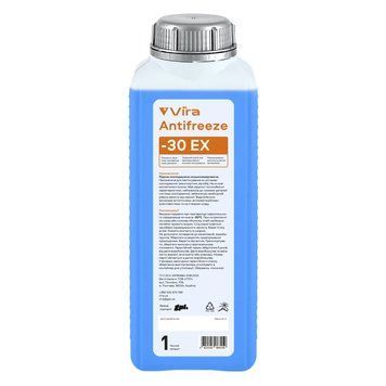 Рідина охолоджуюча VIRA Antifreeze ЕХ -30 &deg;C синя 1 кг (VI0080) VI0080 фото