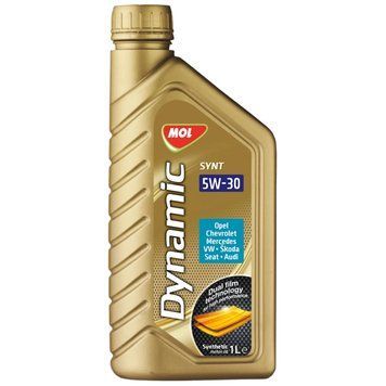 Олива моторна MOL Dynamic Synt 5W-30 1 л (13301162) 260068 фото