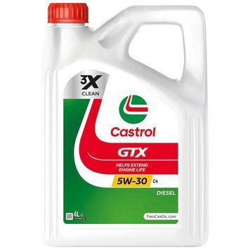 Олива моторна CASTROL GTX C4 5W-30 4 л (15C8AD) 970007 фото