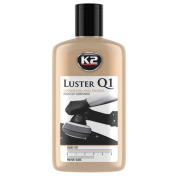Паста для полірування кузова K2 Luster Q1 біла пляшка 250 г (L1200N) K20712 фото