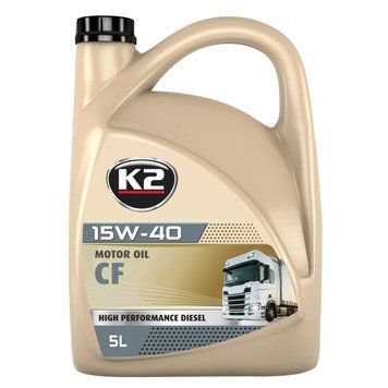 Олива моторна K2 CF 15W-40 5 л (O4015E) K20976 фото