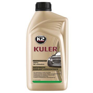 Рідина охолоджуюча K2 Kuler Long Life G11 зелена концентрат 1 л (T211Z) K20267 фото