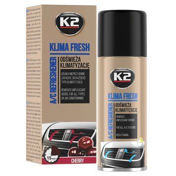 Очищувач системи кондиціонування K2 Klima Fresh Вишня 150 мл (K222CH) K20027 фото