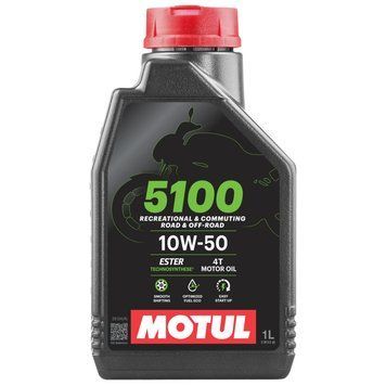Олива моторна MOTUL 5100 4T 10W-50 1 л (104074) 110072 фото