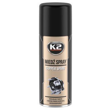Мастило універсальне K2 PRO Copper Spray рідке мідне коричневе аерозоль 400 мл (W122) K20296 фото