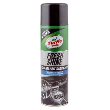 Поліроль для пластику TURTLE WAX Fresh Shine "Нове авто" аерозоль 500 мл (53007) 040026 фото