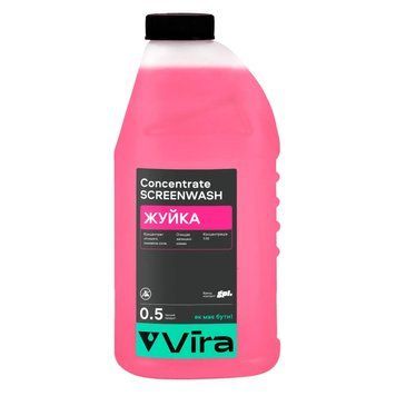 Омивач скла літній VIRA "Жуйка" 1:10 концентрат 0,5 л (VI0509) VI0509 фото