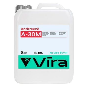 Рідина охолоджуюча VIRA А-30М -30 &deg;С червона 5 кг (VI0071) VI0071 фото